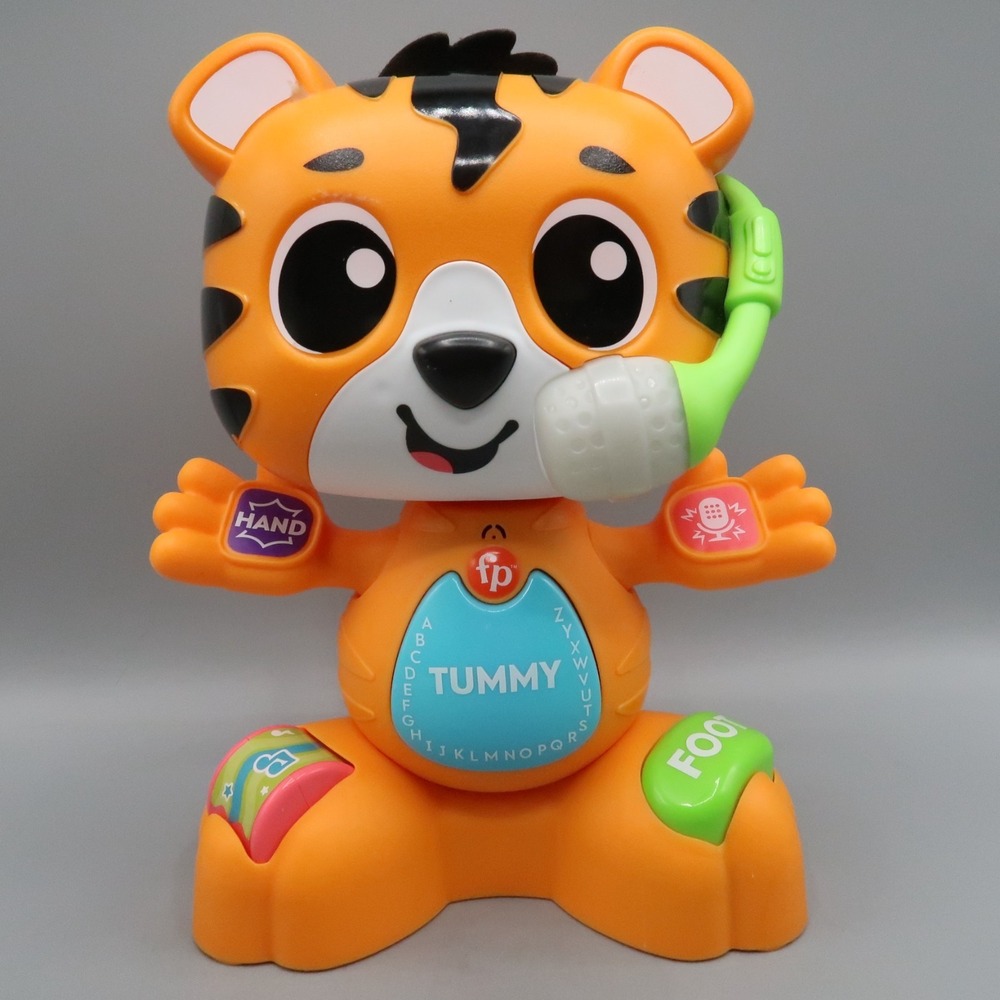 Fisher Price Link Squad Bop Groove Tiger Interactive Learning Toy Video Music